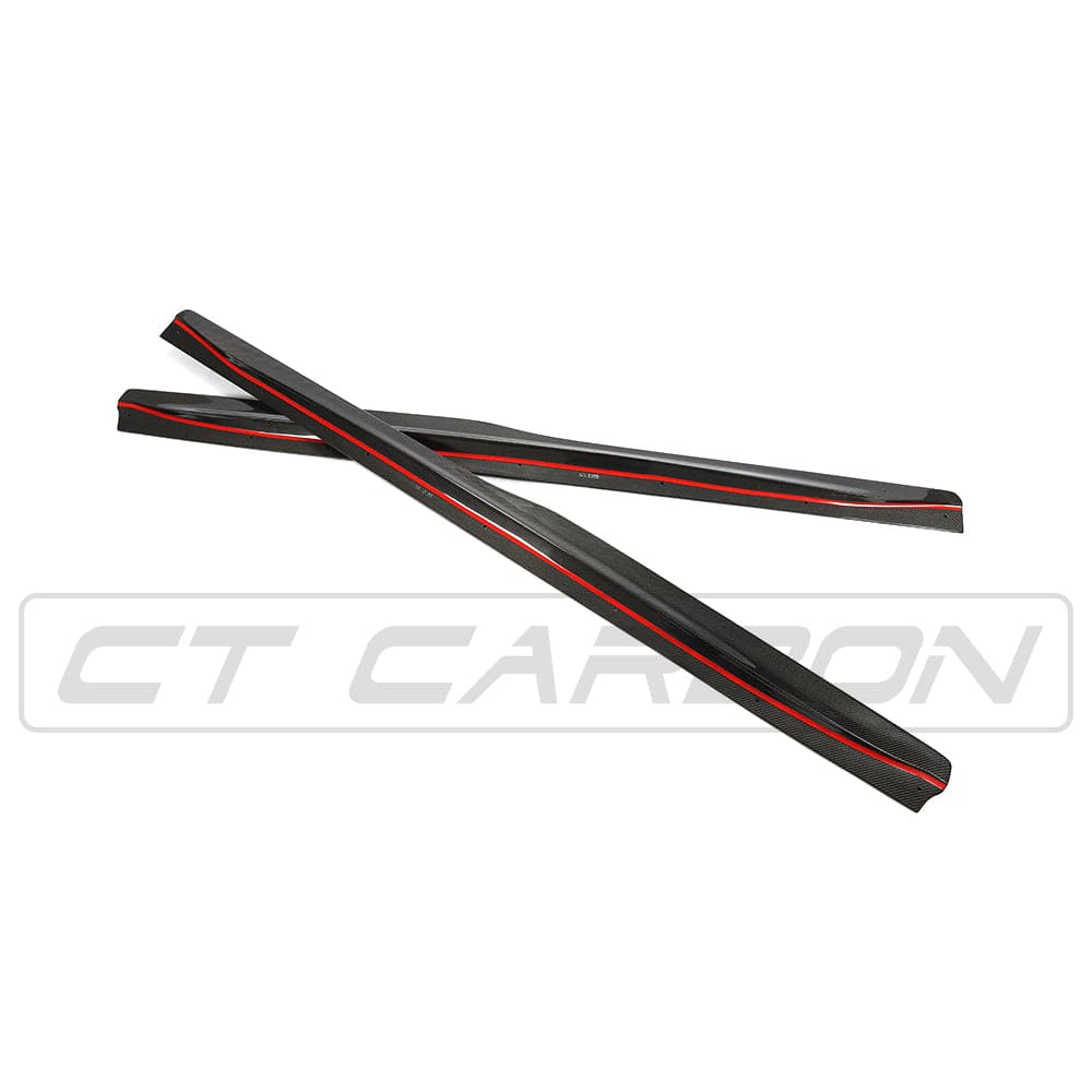BMW M4 (F82 F83) Carbon Fibre Side Skirts - Ps Style - view 8