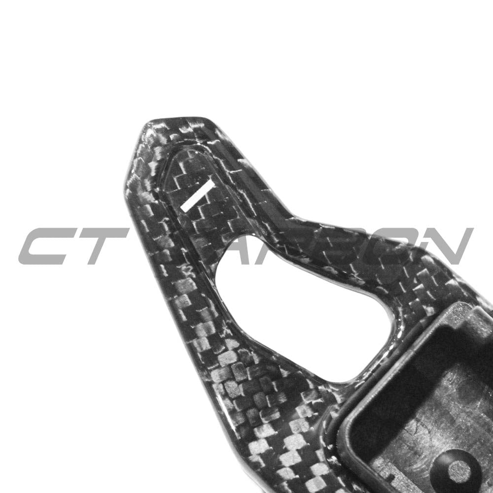 Audi A3/S3/RS3 8Y RS6 C8 Carbon Fibre Shifter Paddles - V2 - view 3