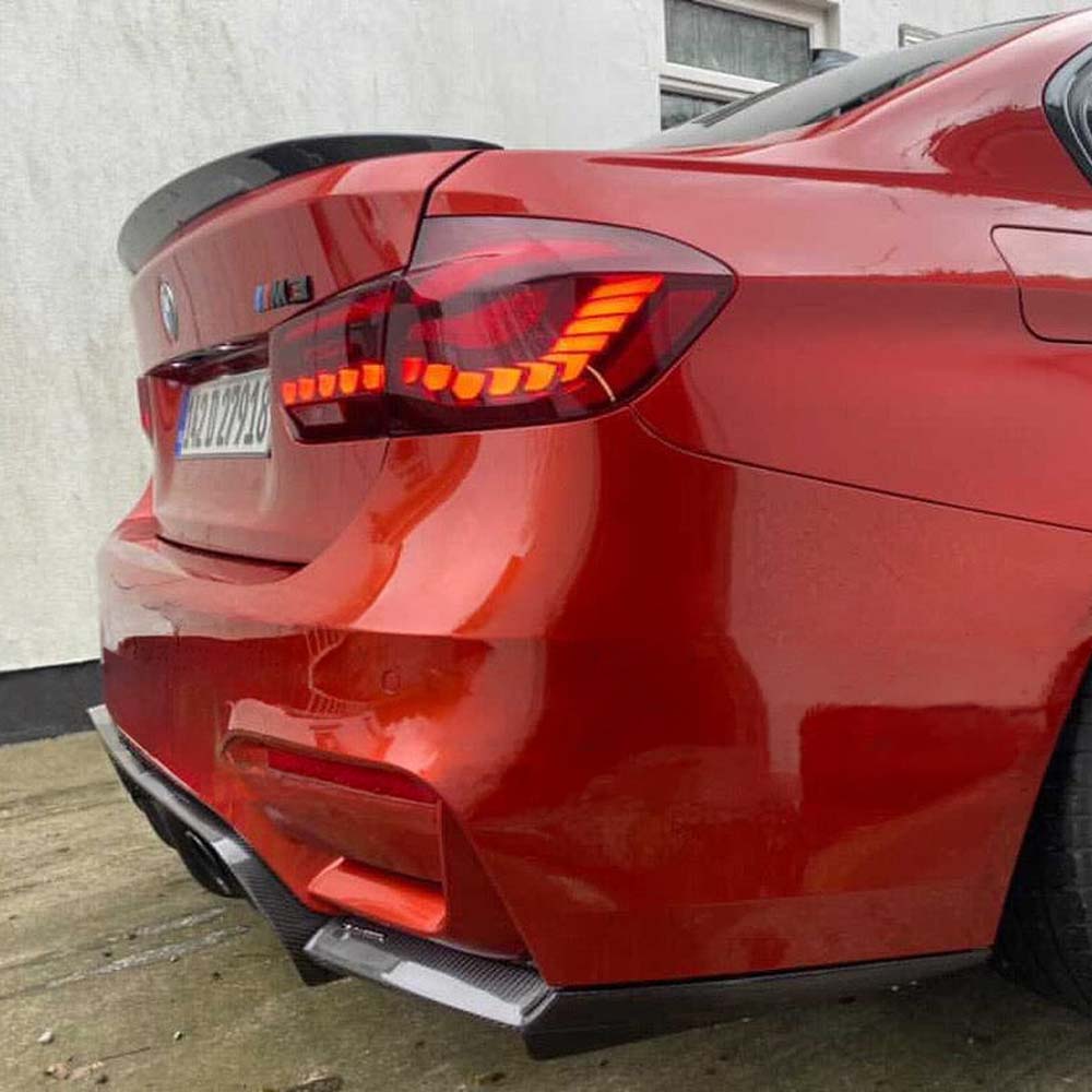 BMW M3 F80 & F30 3 Series Carbon Fibre Spoiler - V4 - view 3