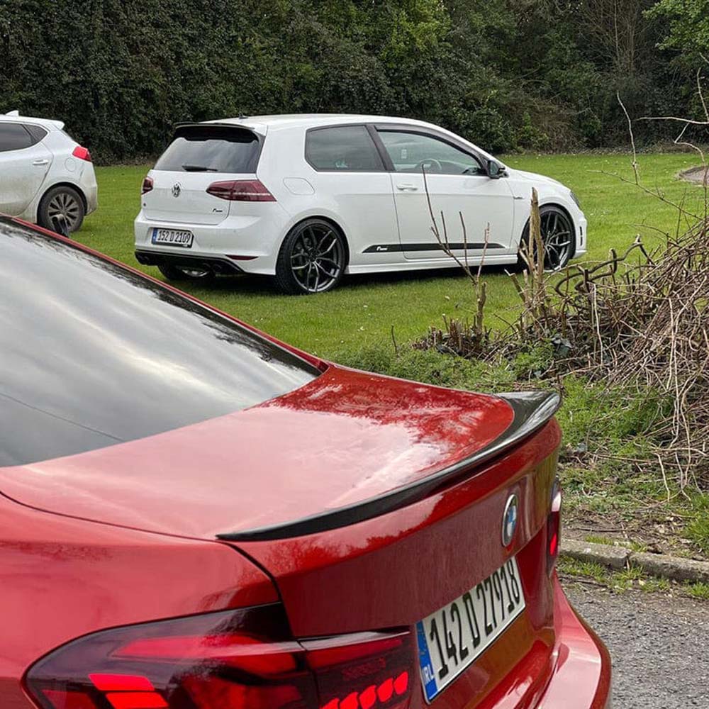 BMW M3 F80 & F30 3 Series Carbon Fibre Spoiler - V4 - view 4