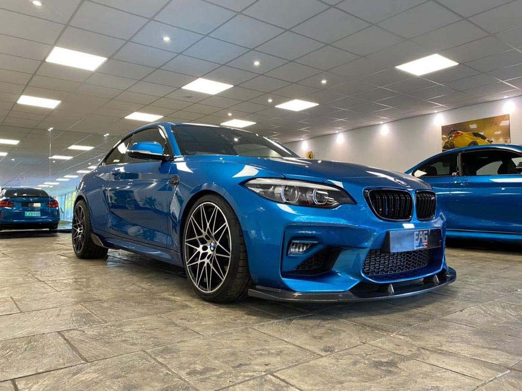 BMW M2 F87 N55(OG) 2015-2017 Carbon Fibre Splitter - V5 - view 5