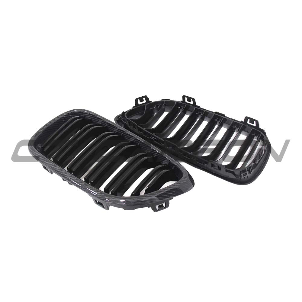 BMW M2/2 Series F87/F22 Carbon Fibre Grilles - view 5