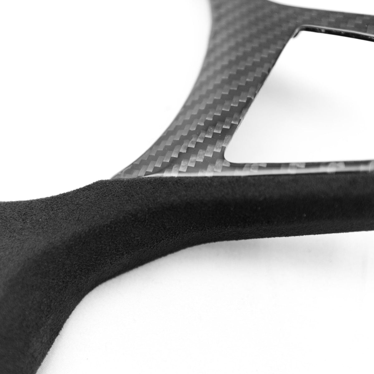 BMW G Series M Sport Carbon Fibre Alcantara Steering Wheel Trim by FORM | Forge Automotive