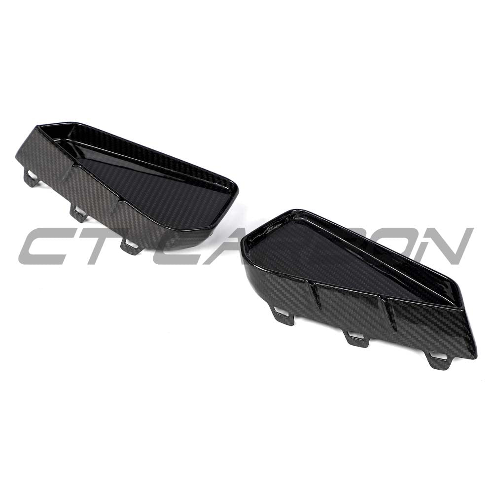 Audi RS3 8Y 2025+ Carbon Fibre Rear Reflector Delete - CT Design - view 9