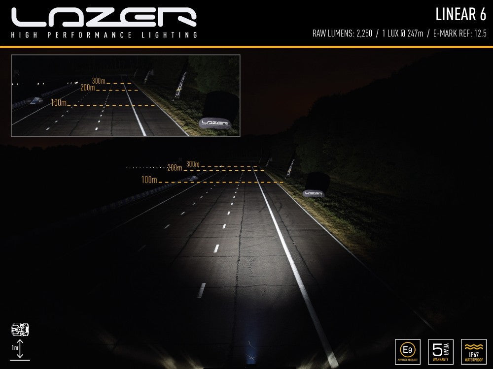 Lazer Linear-6 LED Light Bar | Forge Automotive