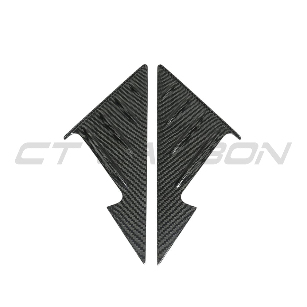 BMW M3 & 3 Series G80/G81/G20/G21 2018+ Carbon Fibre Mirror Pillar Trim - view 9