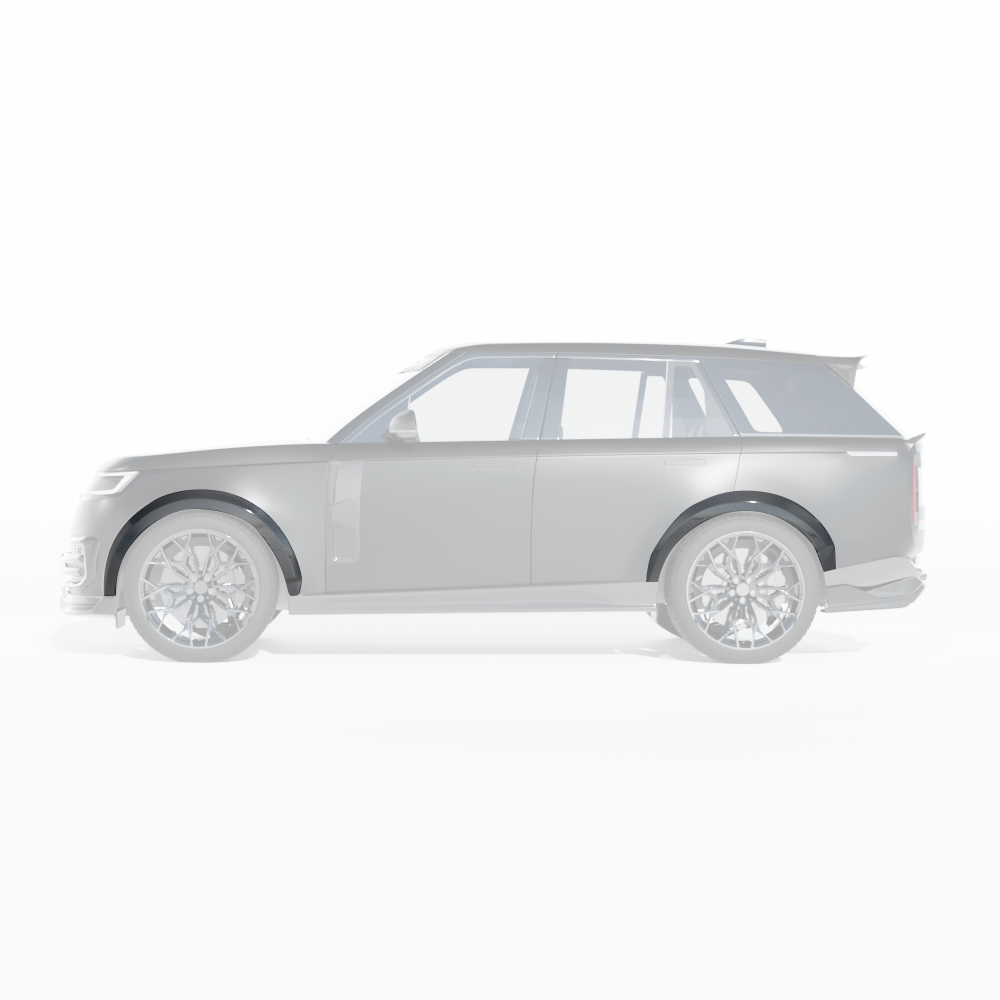 Range Rover L460 2022+ Carbon Fibre Wide Arch Extensions - CT Design - view 7