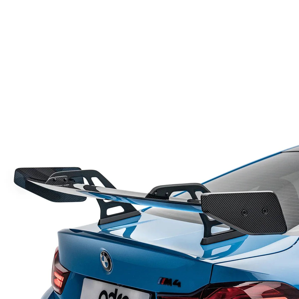 ADRO AT-R1 Swan Neck Wing Pre-Preg Carbon Fibre Flat End Plates by Adro | Forge Automotive