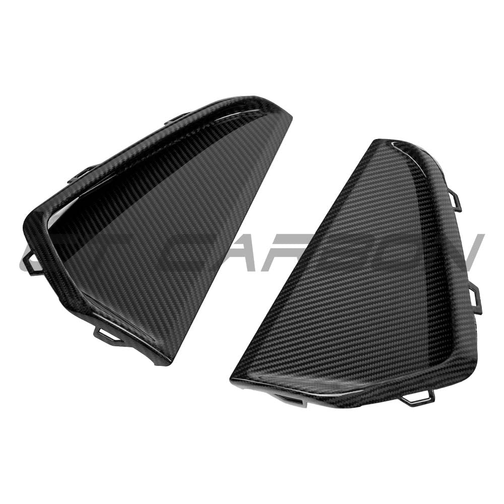 Audi RS3 8Y Facelift 2024+ Carbon Fibre Front Bumper Vents - view 2