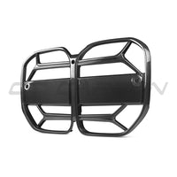 BMW 4 Series 2020+ G22/G23 Carbon Fibre CSL Grille - Without Acc - view 2