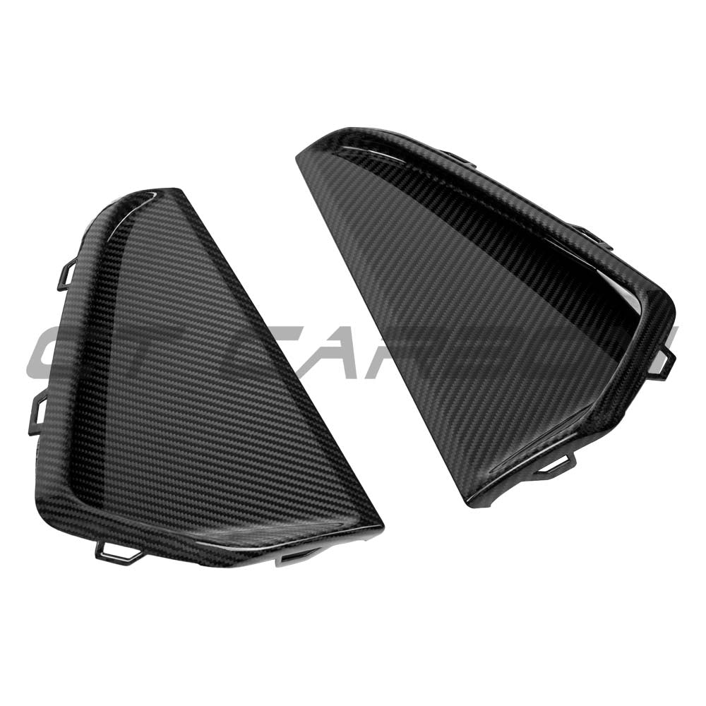 Audi RS3 8Y Facelift 2024+ Carbon Fibre Front Bumper Vents - view 3