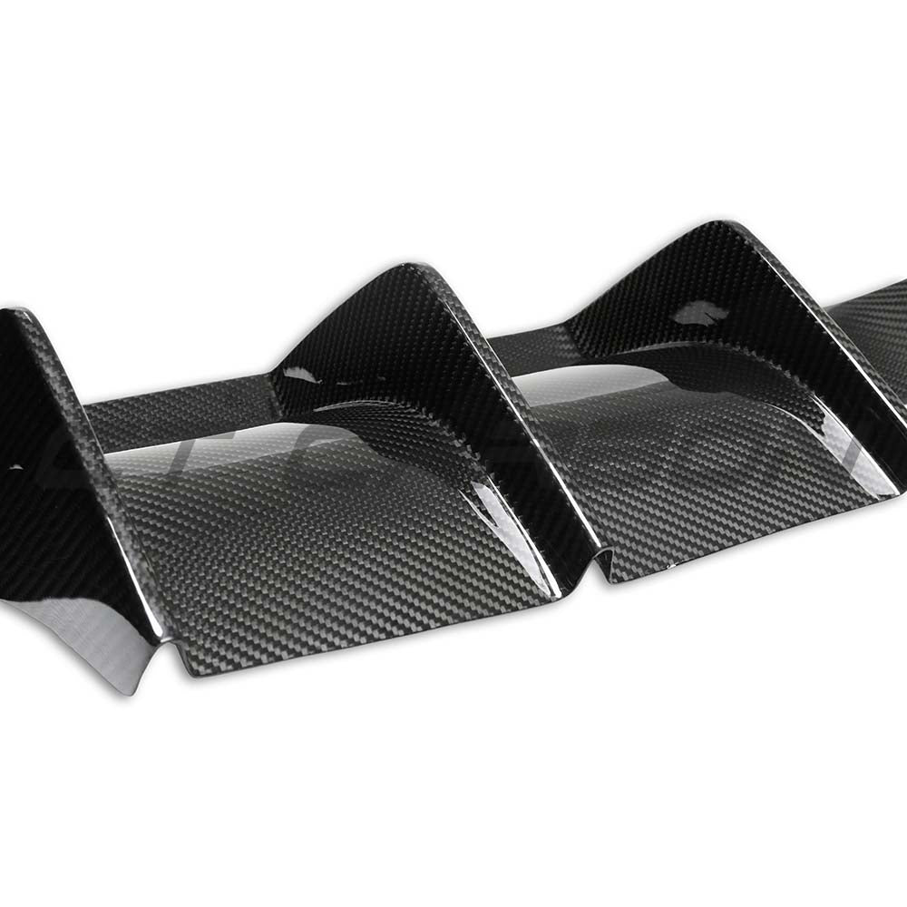BMW M3/M4 F80/F82/F83 2014-2020 Dry Carbon Diffuser - V7 - view 4