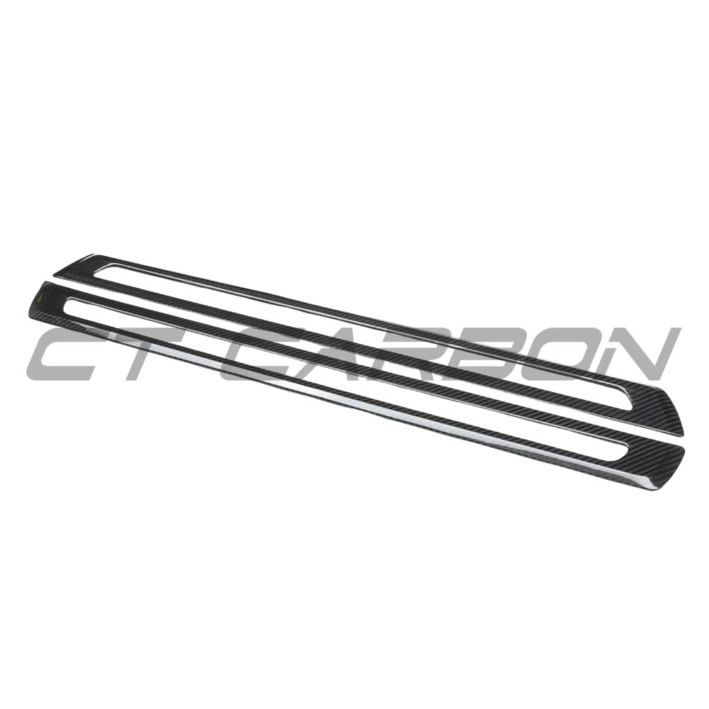 BMW G87 M2 & G42 2 Series 2022+ Carbon Fibre Door Threshold Covers - view 3