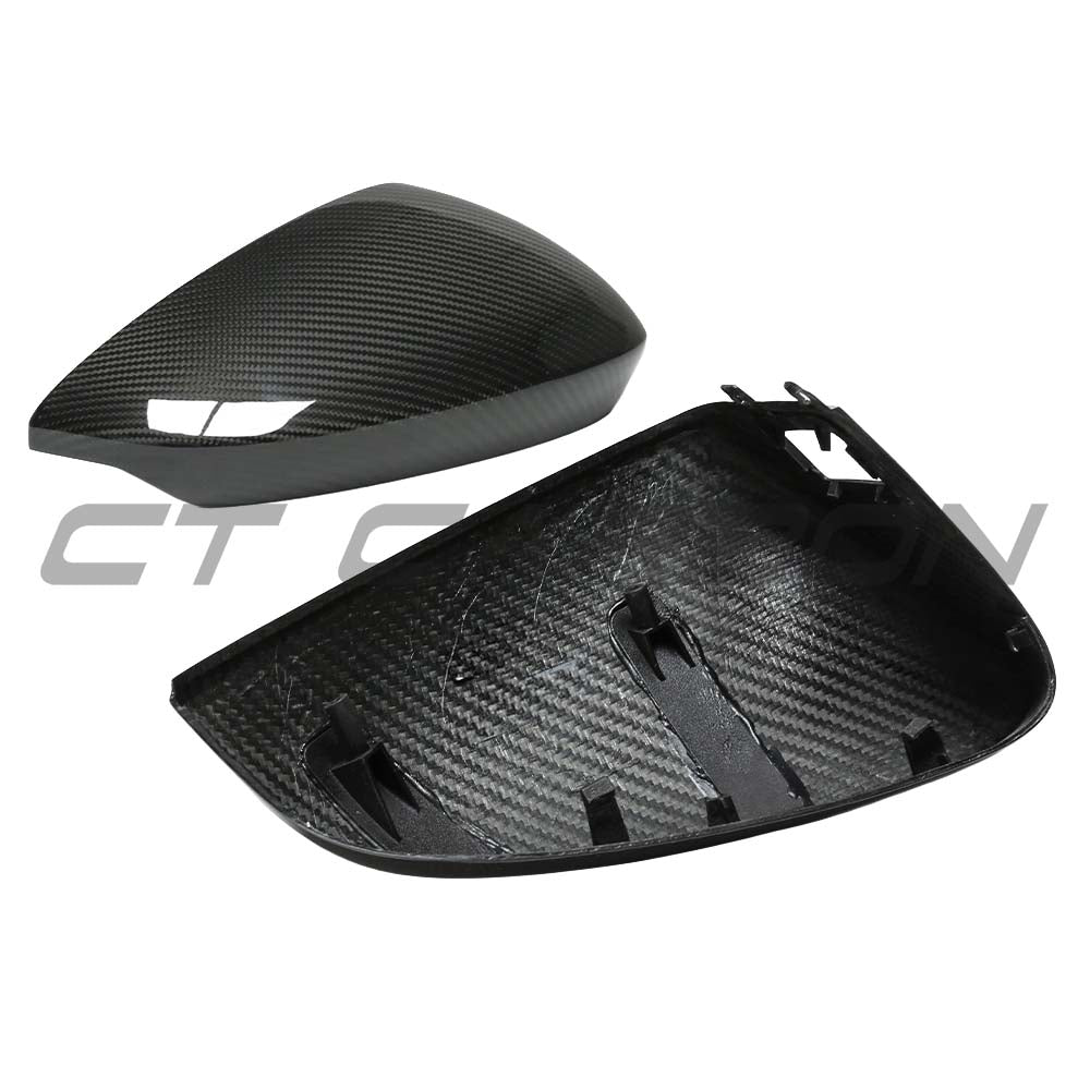 Audi A3/S3/RS3 8Y 2022+ Carbon Fibre Mirror Covers With Lane Assist - Rhd - view 9