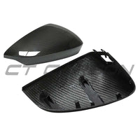 Audi A3/S3/RS3 8Y 2022+ Carbon Fibre Mirror Covers With Lane Assist - Rhd - view 9