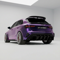 Audi A3/S3/RS3 8Y 2022+ Sportback Carbon Fibre Spoiler - CT Design V3 - view 3