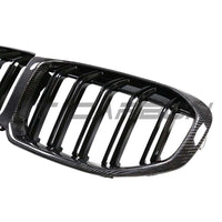 BMW F40 1 Series 2019-2024 Carbon Fibre Front Grille - V1 - view 3