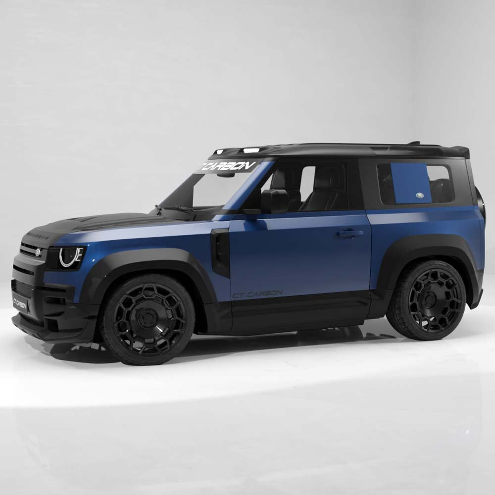 Defender L663 90/110/130 2020+ Carbon Fibre Roof Light - CT Design - view 9