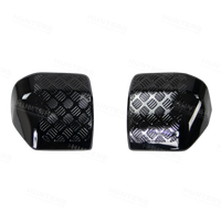 Defender L663 Chequer Plate Wing Mirror Covers