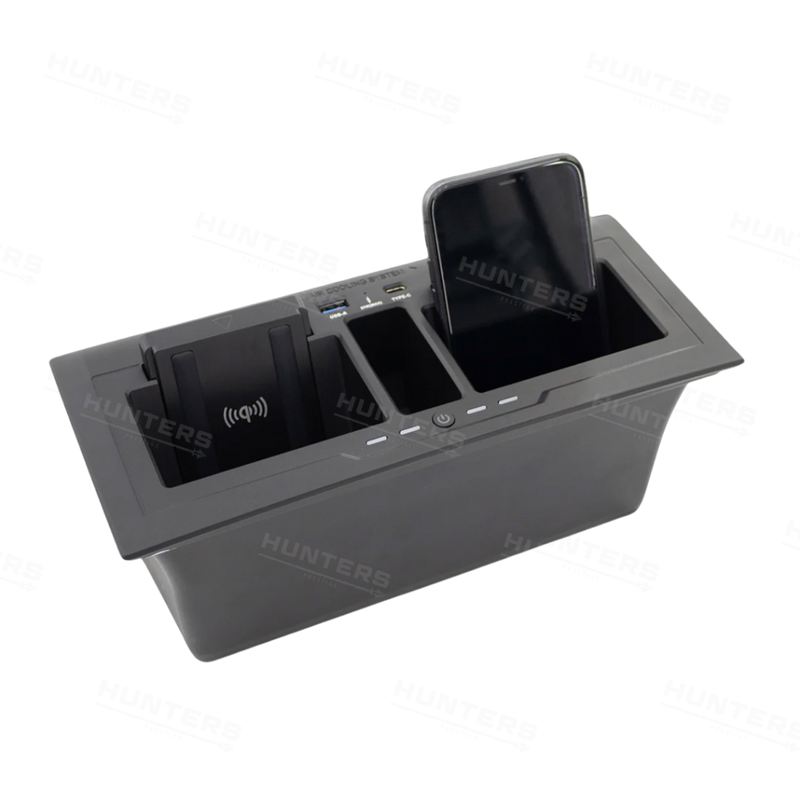 Defender L663 Centre Console Twin Wireless Charging Dock