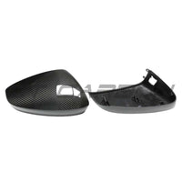 Audi A3/S3/RS3 8Y 2022+ Carbon Fibre Mirrors With Lane Assist - Lhd - view 2