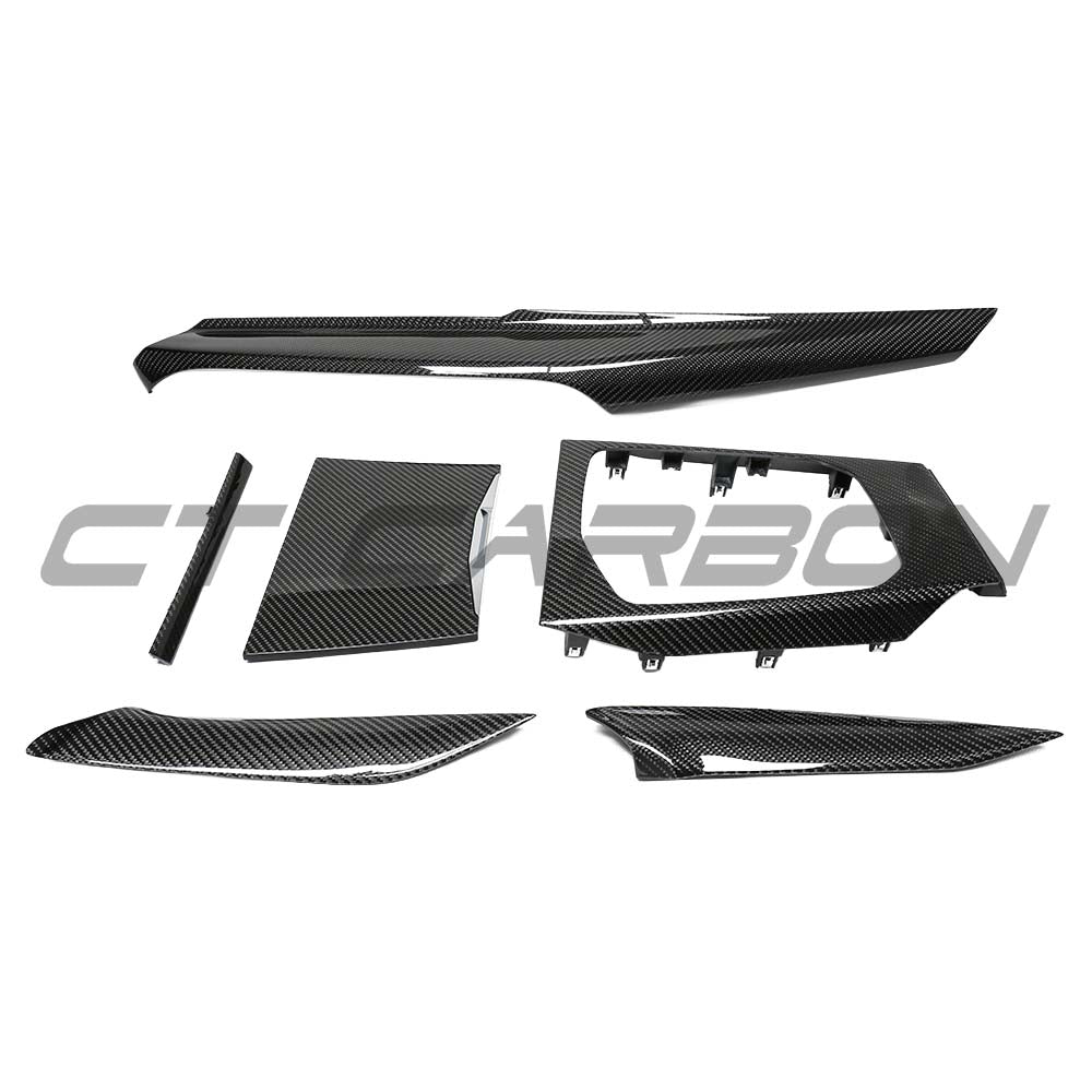BMW Gxx 2025+ LCI Carbon Fibre Center Console Trim - Lhd - view 2