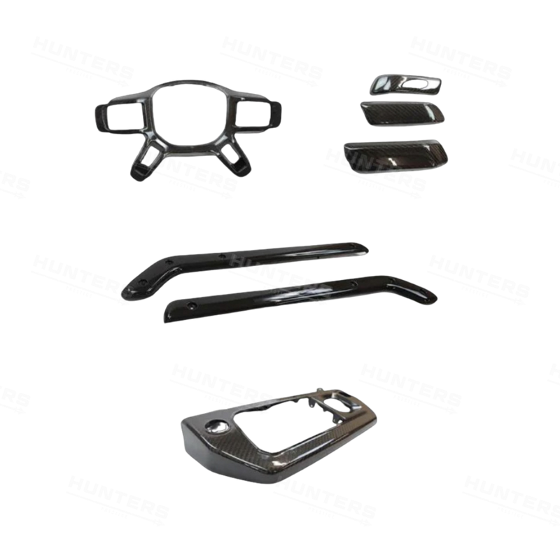 Defender L663 Carbon Fibre Interior Trim Kit