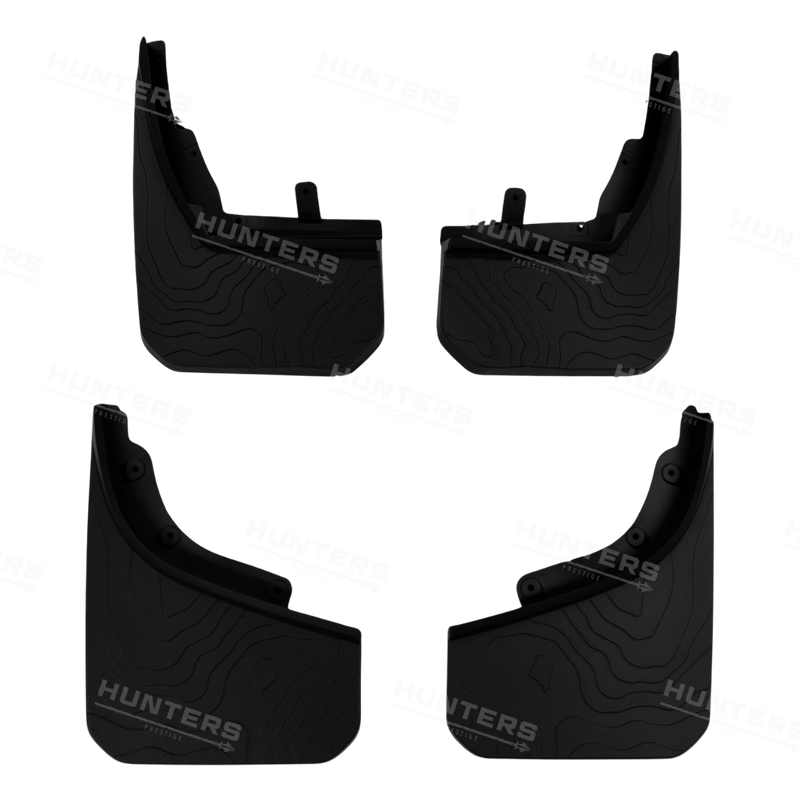 Defender L663 Topographic Front & Rear Mud Flap Kit