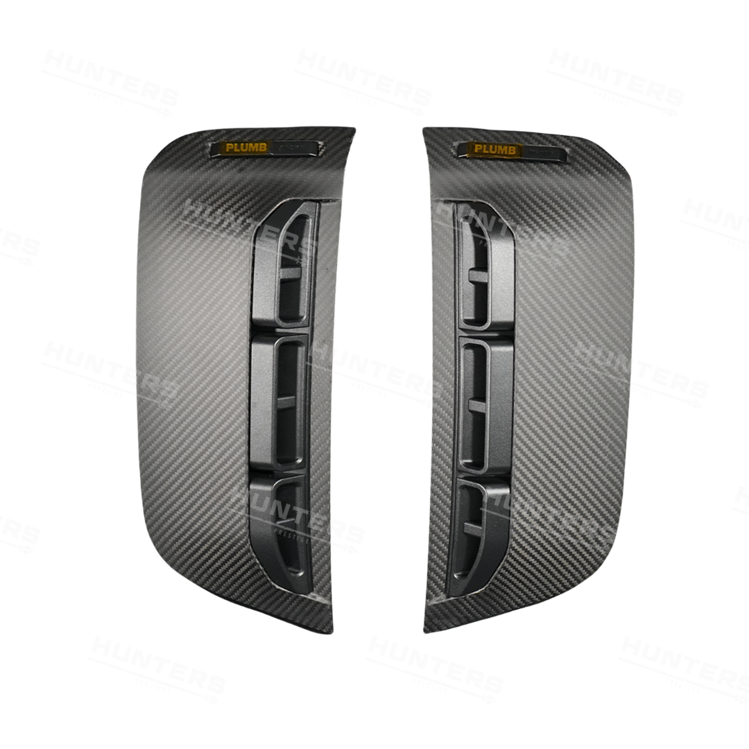 Defender L663 Plumb Dry Carbon Side Vents