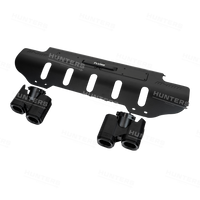Defender L663 Plumb Exhaust Tips & Exhaust Box Cover