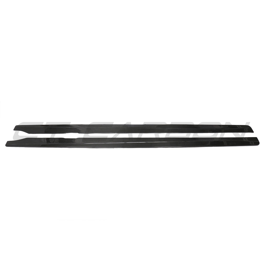 BMW G87 M2 Carbon Fibre Side Skirts - V4 - view 2