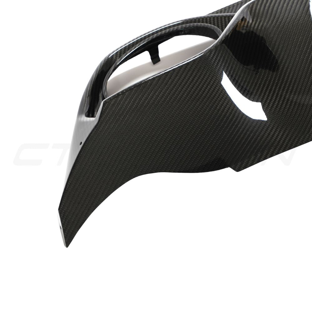 Audi RS3 8Y 2022-2024 Saloon Carbon Fibre Diffuser V1 - CT Design - view 5