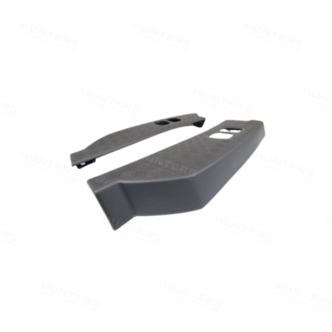 Defender L663 Chequer Plate Tail Lamp Covers - view 3