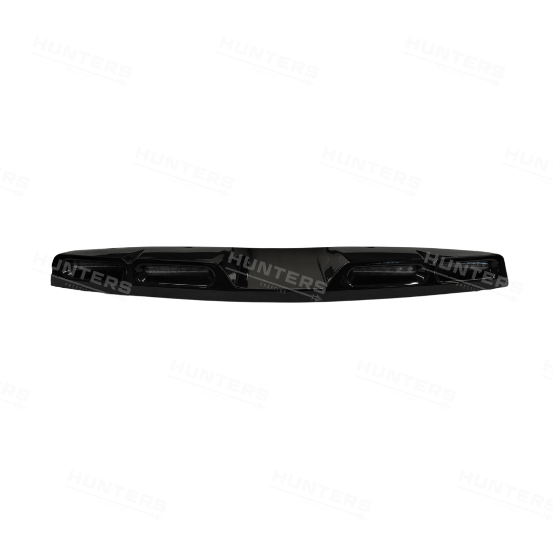 Defender L663 Gloss Black Roof Light Pod Kit