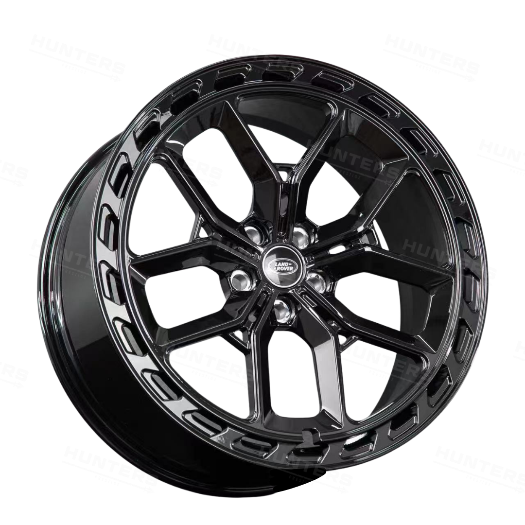 Defender L663 22 inch Gloss Black Forged Alloy Wheel (Set of 4) - view 3