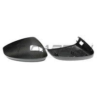 Audi A3/S3/RS3 8Y 2022+ Carbon Fibre Mirror Covers With Lane Assist - Rhd - view 2