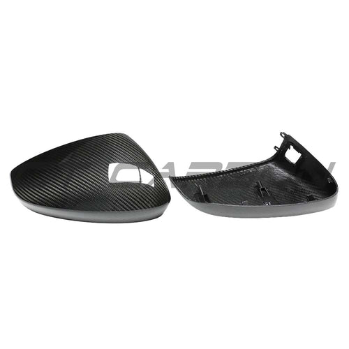 Audi A3/S3/RS3 8Y 2022+ Carbon Fibre Mirror Covers With Lane Assist - Rhd - view 2