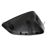 Audi A3/S3/RS3 8Y 2022+ Carbon Fibre Mirror Covers With Lane Assist - Rhd - view 14
