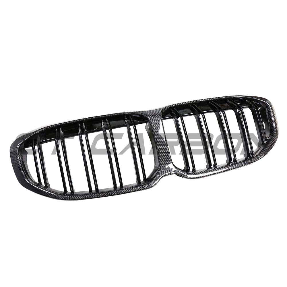 BMW F40 1 Series 2019-2024 Carbon Fibre Front Grille - V1 - view 2