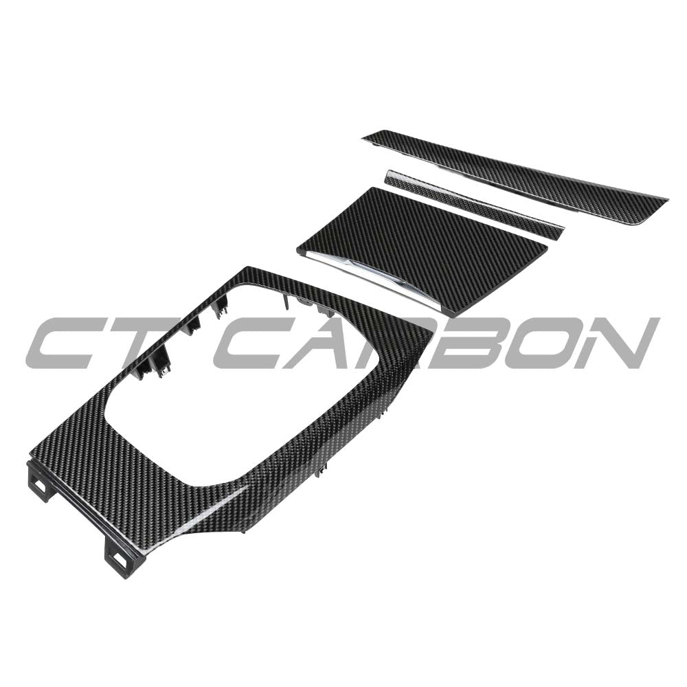 BMW Gxx 2020-2021 Carbon Fibre Center Console Trim - Rhd - view 3