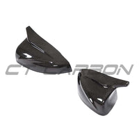 Audi A3 S3 RS3 8V Carbon Fibre Mirror Covers V2 - Without Lane Assist - view 3