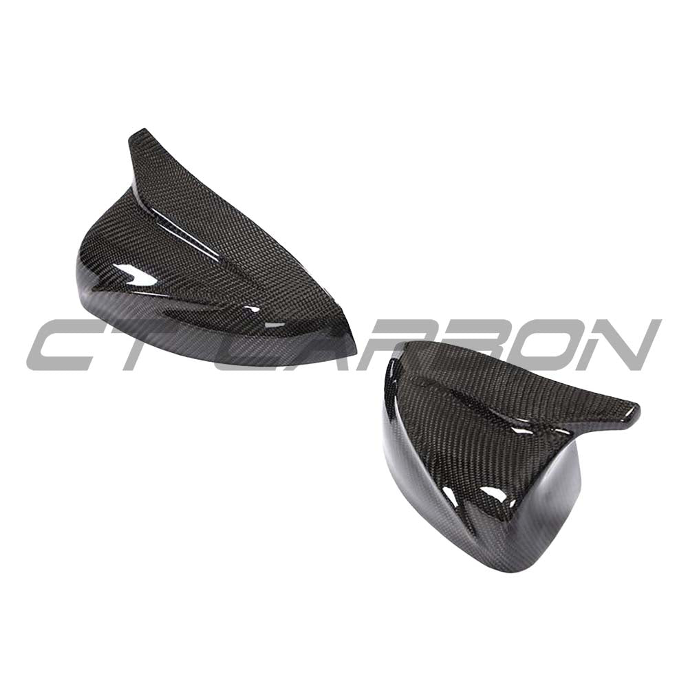 Audi A3 S3 RS3 8V Carbon Fibre Mirror Covers V2 - Without Lane Assist - view 3