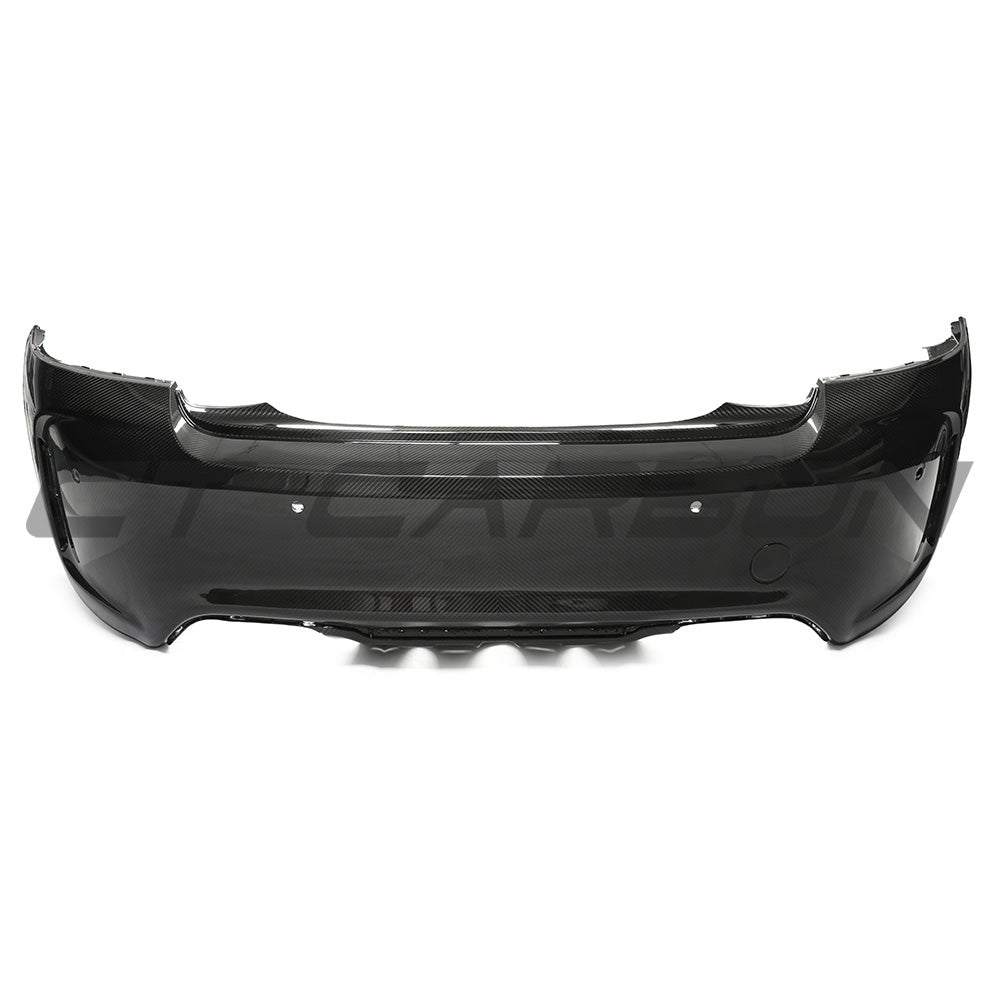 BMW F87 M2/M2C Carbon Pre-preg Fibre Rear Bumper - view 8