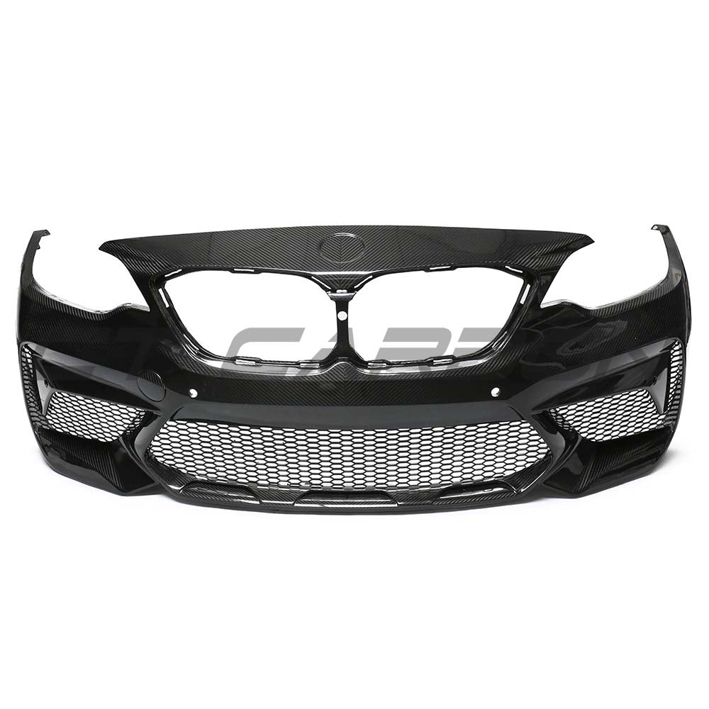 BMW F87 M2 Carbon Fibre Bumper Replacements - view 2