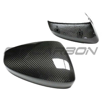 Audi A3/S3/RS3 8Y 2022+ Carbon Fibre Mirror Covers With Lane Assist - Rhd - view 3