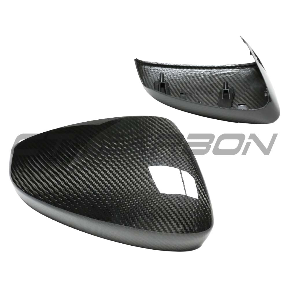 Audi A3/S3/RS3 8Y 2022+ Carbon Fibre Mirror Covers With Lane Assist - Rhd - view 3