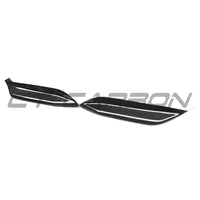 BMW M3/M4 (F80 F82 F83) 2014-2020 Upper Front Carbon Fibre Canards - view 2