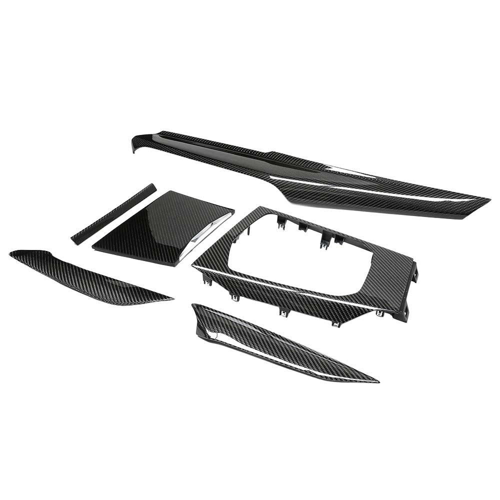BMW Gxx 2025+ LCI Carbon Fibre Center Console Trim - Lhd