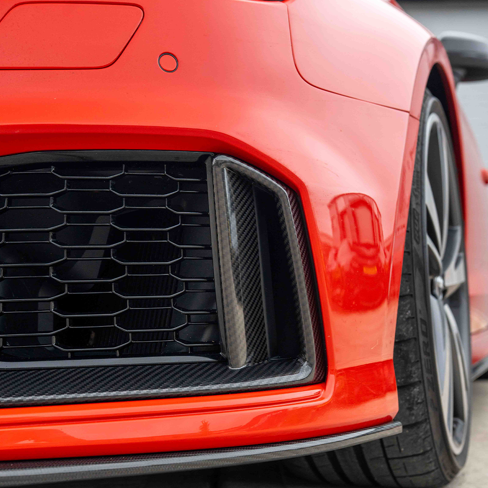Audi RS3 8V Facelift Carbon Fibre Bumper Trim - view 5