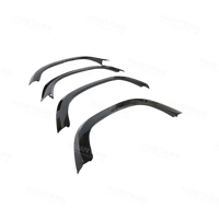 Defender L663 90 Gloss Black Wide Wheel Arch Kit